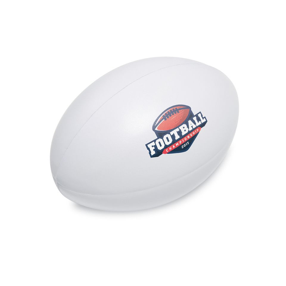 Ballon de rugby anti stress publicitaire Madera