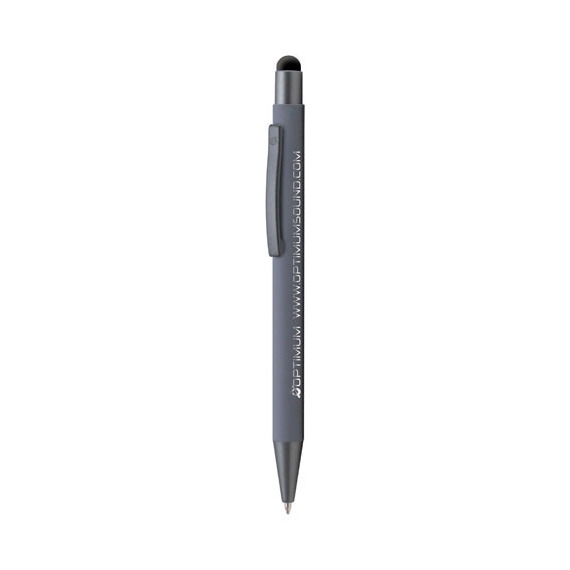 Stylo bille Stylet personnalisable finition gomme Bowie