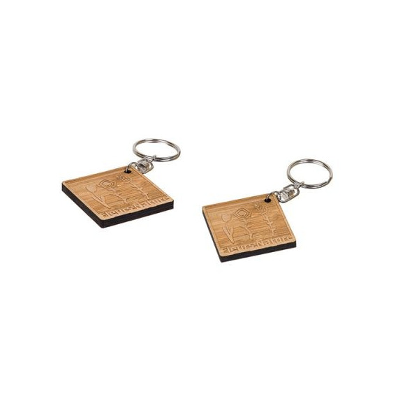 PORTE-CLEFS PUBLICITAIRE WOODY BAMBOO