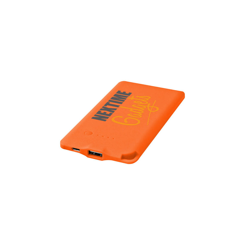 Powerbank plat 4000mAh publicitaire