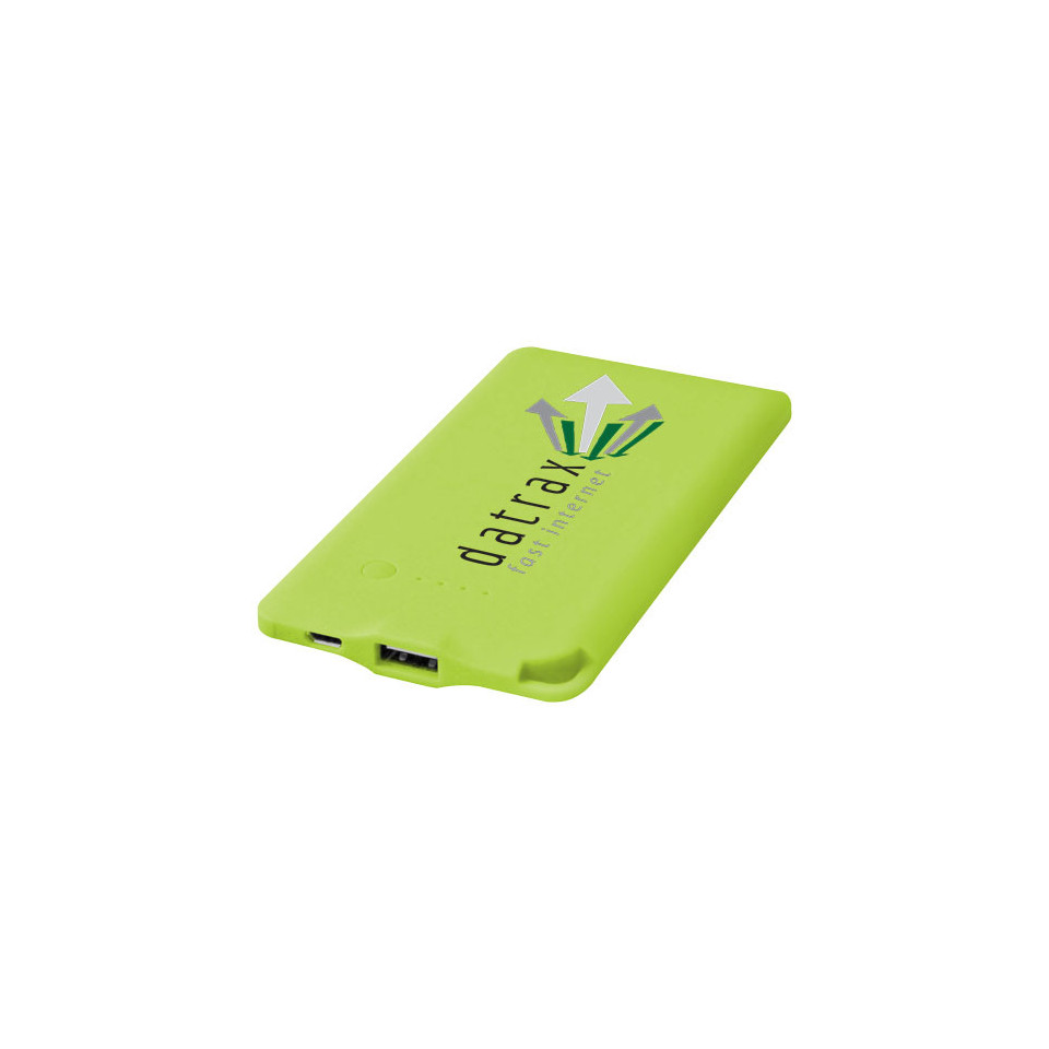 Powerbank plat 4000mAh publicitaire