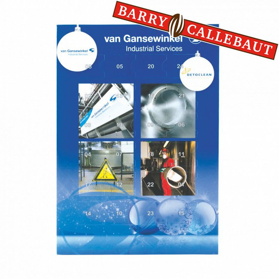 Calendrier de l’Avent publicitaire A4 BARRY CALLEBAUT