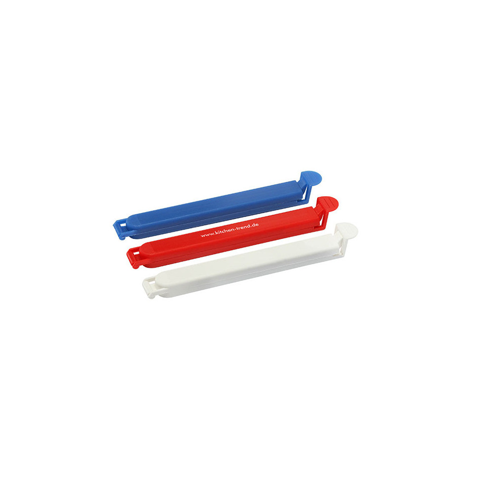 Clip 120 mm publicitaire fermeture sachets