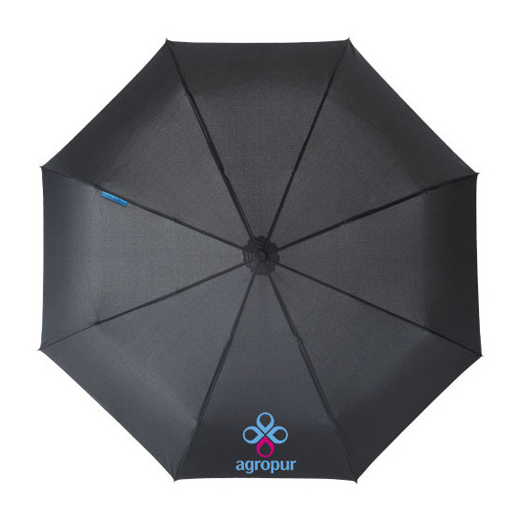 Parapluie publicitaire de voyage 3 sections 21.5'' de Marksman