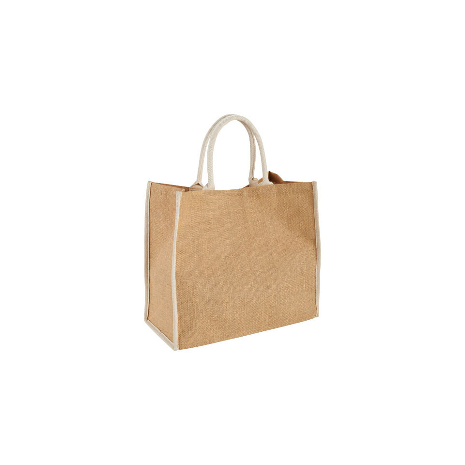 Grand publicitaire Sac Shopping Jute express