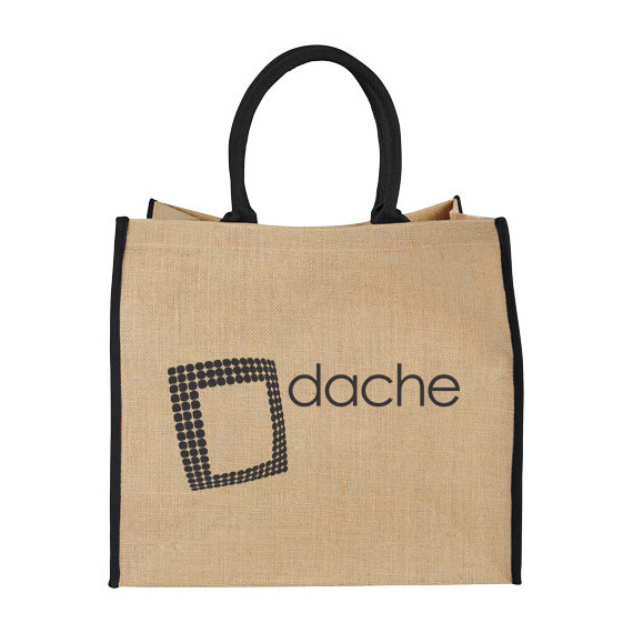 Grand publicitaire Sac Shopping Jute express