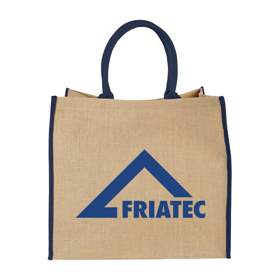 Grand publicitaire Sac Shopping Jute express