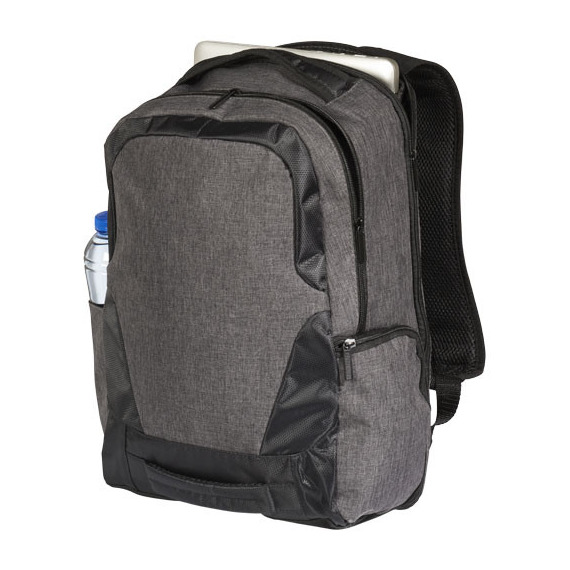 Sac à dos pour ordinateur TSA Overland 17 pouces avec port USB publicitaire