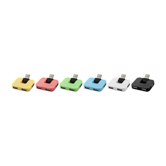 Hub publicitaire Express USB 4 ports Gaia