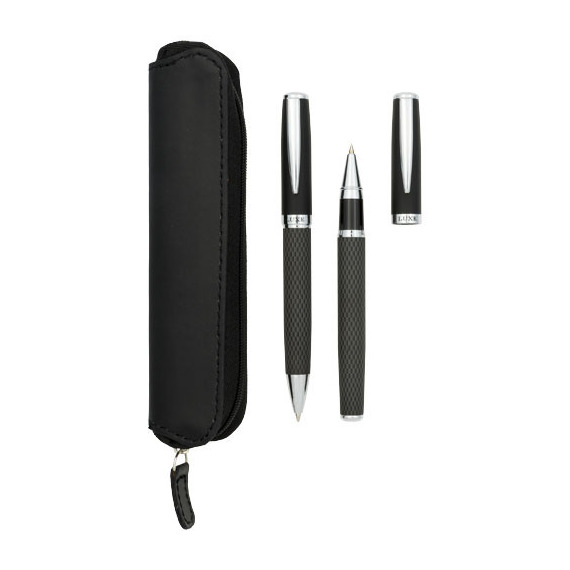 Ensemble-cadeau de stylo à bille Carbon publicitaire