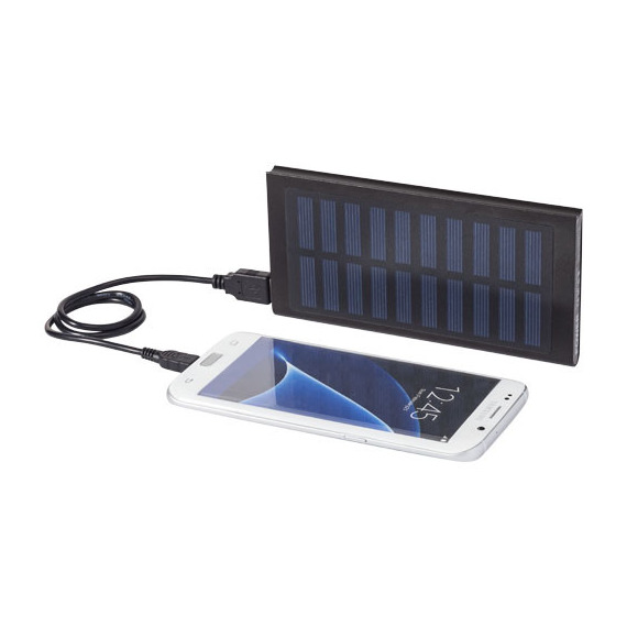 Batterie publicitaire de secours solaire de 8000 mAh Stellar