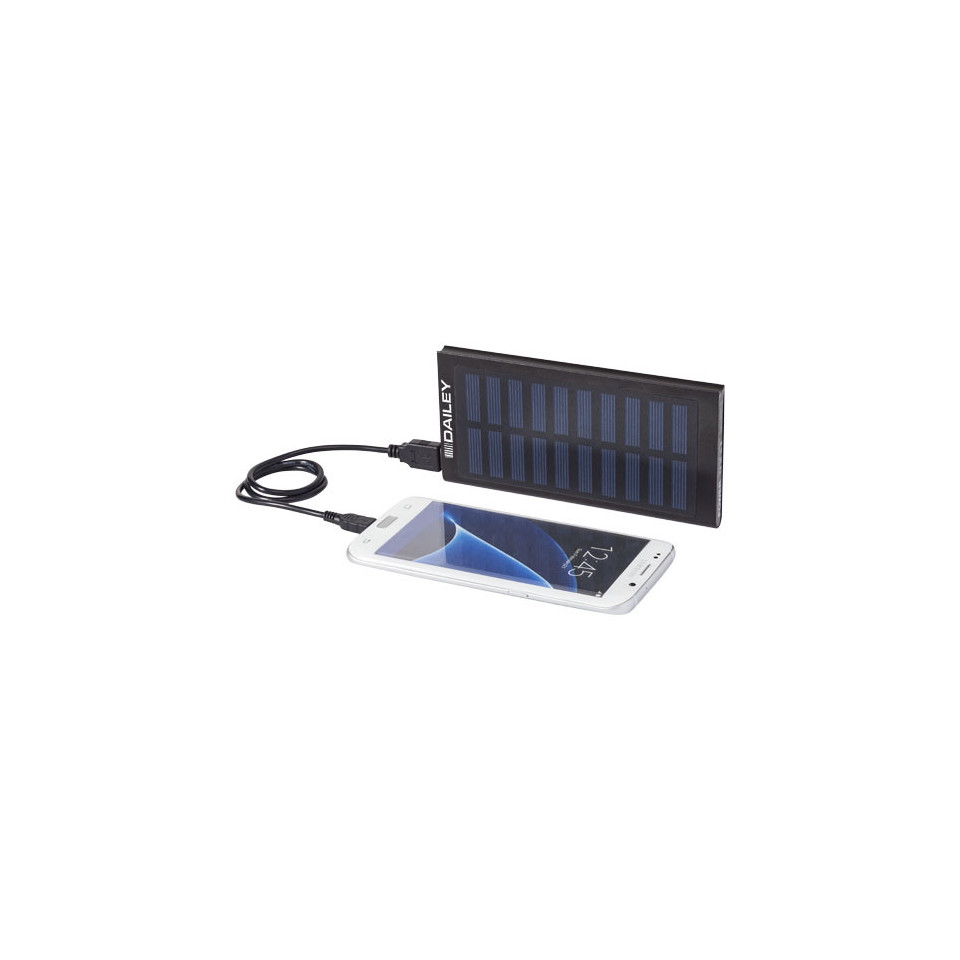 Batterie publicitaire de secours solaire de 8000 mAh Stellar