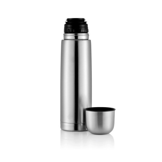 Bouteille thermos publicitaire en acier inoxydable