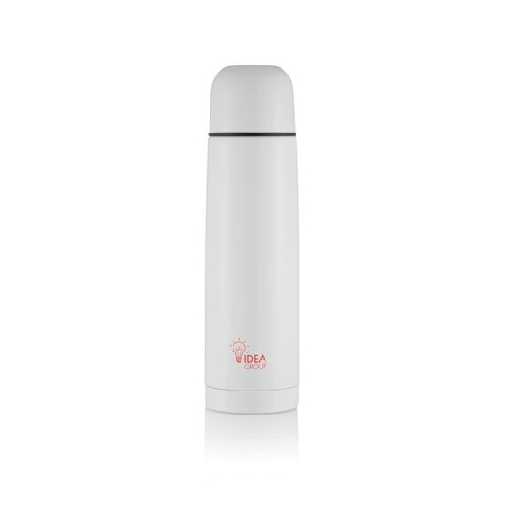 Bouteille thermos publicitaire en acier inoxydable