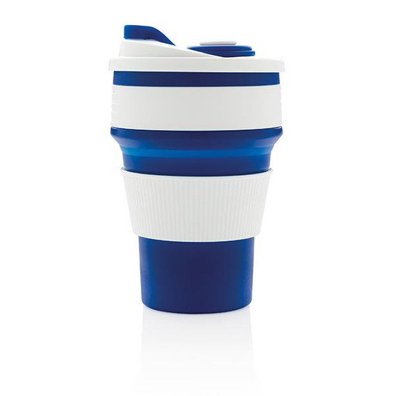 Mug en silicone pliable publicitaire