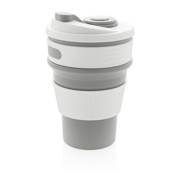 Mug en silicone pliable publicitaire