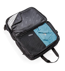 Sac de sport publicitaire avec ouverture type valise Swiss Peak RFID