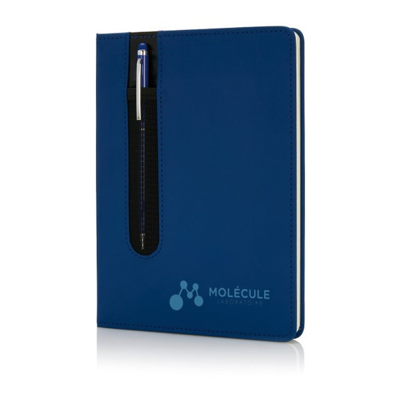 Carnet publicitaire de notes A5 avec stylo tactile Deluxe