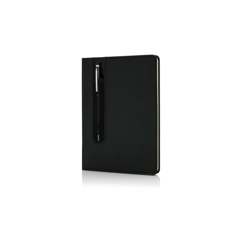 Carnet publicitaire de notes A5 avec stylo tactile Deluxe