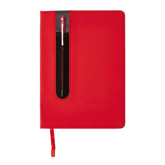 Carnet publicitaire de notes A5 avec stylo tactile Deluxe