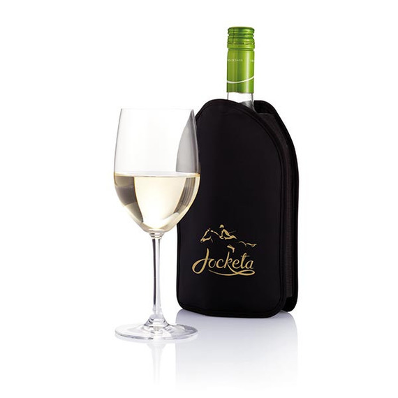 Housse publicitaire isotherme pour bouteilles de vin