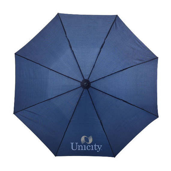 Parapluie publicitaire 2 sections 20'' express