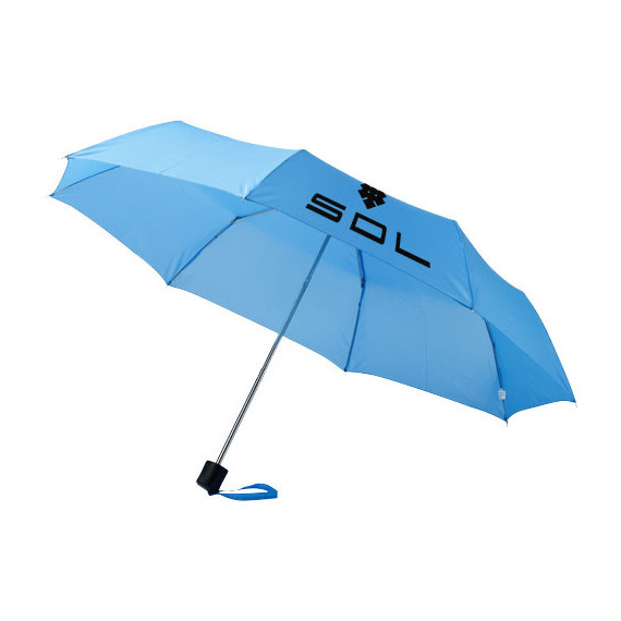 Parapluie publicitaire pliant 21.5'' - 3 sections express