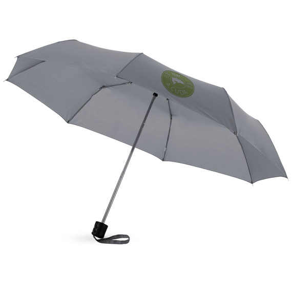 Parapluie publicitaire pliant 21.5'' - 3 sections express