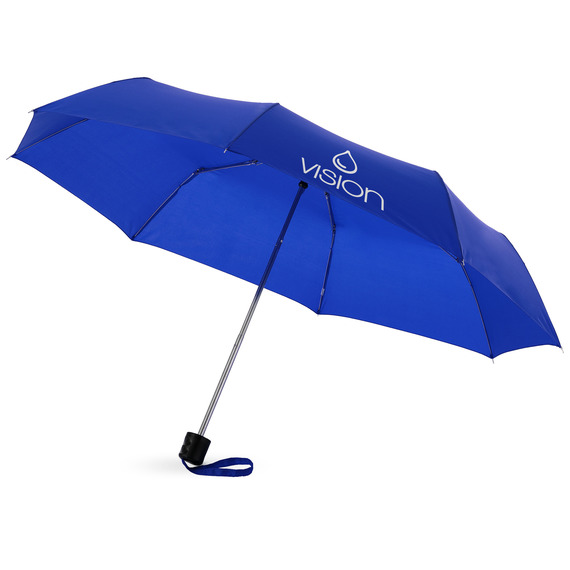 Parapluie publicitaire pliant 21.5'' - 3 sections express