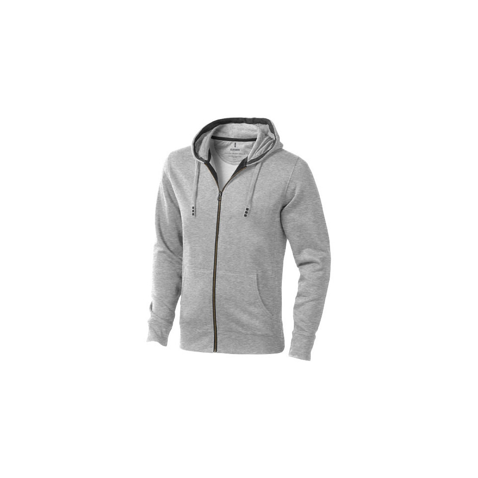 Sweater publicitaire capuche full zip Arora