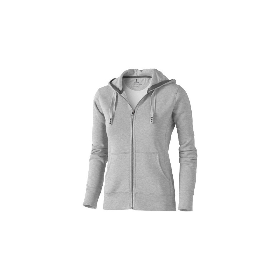 Sweater publicitaire capuche full zip Femme Arora