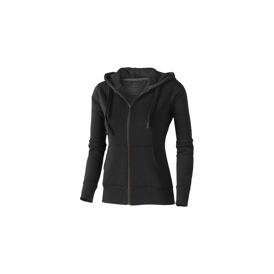 Sweater publicitaire capuche full zip Femme Arora