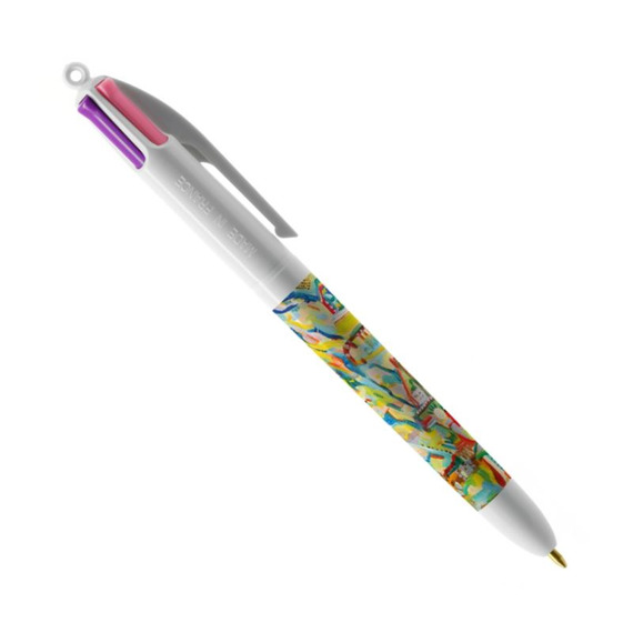 Stylo publicitaire BIC 4 couleurs fashion