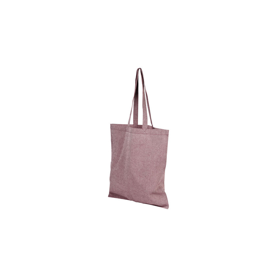 Sac publicitaire shopping en coton recyclé Pheebs 180 g/m²