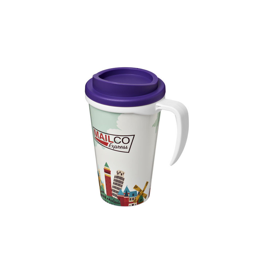 Mug publicitaire isolant Brite-Americano® grande 350 ml