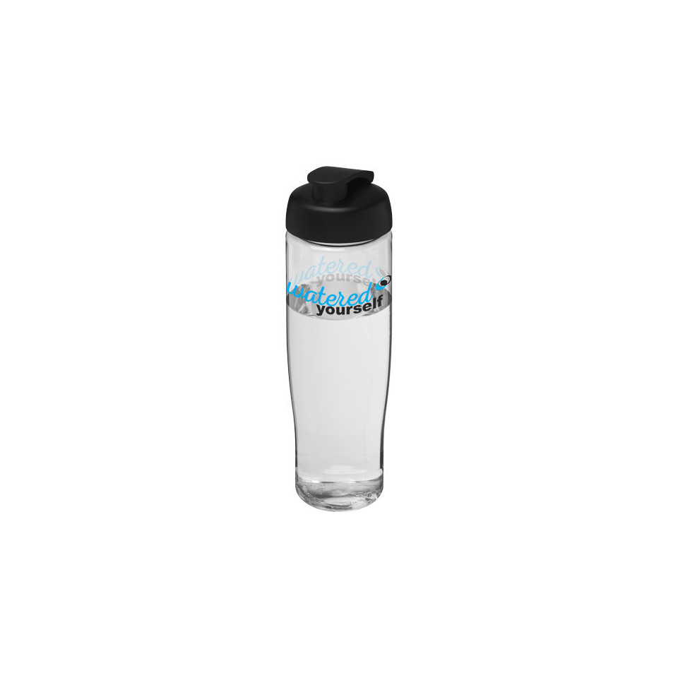 Bouteille publicitaire de sport H2O Tempo® 700 ml avec couvercle à clapet