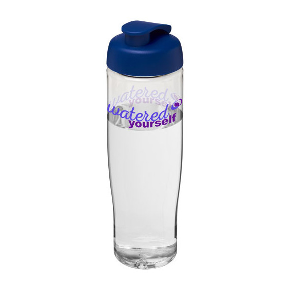 Bouteille publicitaire de sport H2O Tempo® 700 ml avec couvercle à clapet