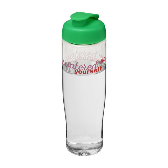 Bouteille publicitaire de sport H2O Tempo® 700 ml avec couvercle à clapet