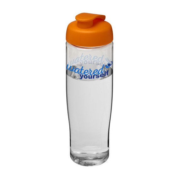 Bouteille publicitaire de sport H2O Tempo® 700 ml avec couvercle à clapet