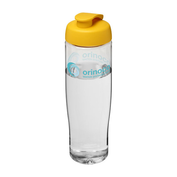 Bouteille publicitaire de sport H2O Tempo® 700 ml avec couvercle à clapet