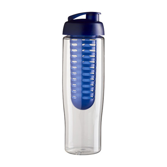 Bouteille publicitaire de sport et infuseur H2O Tempo® 700 ml avec couvercle à clapet