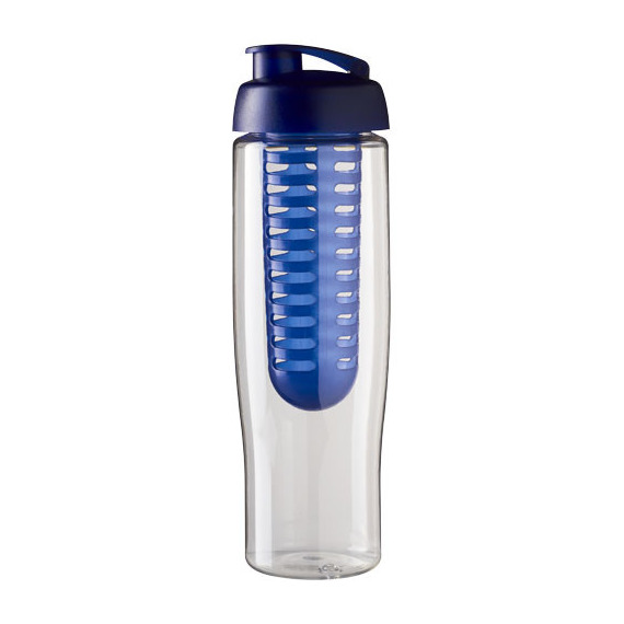 Bouteille publicitaire de sport et infuseur H2O Tempo® 700 ml avec couvercle à clapet