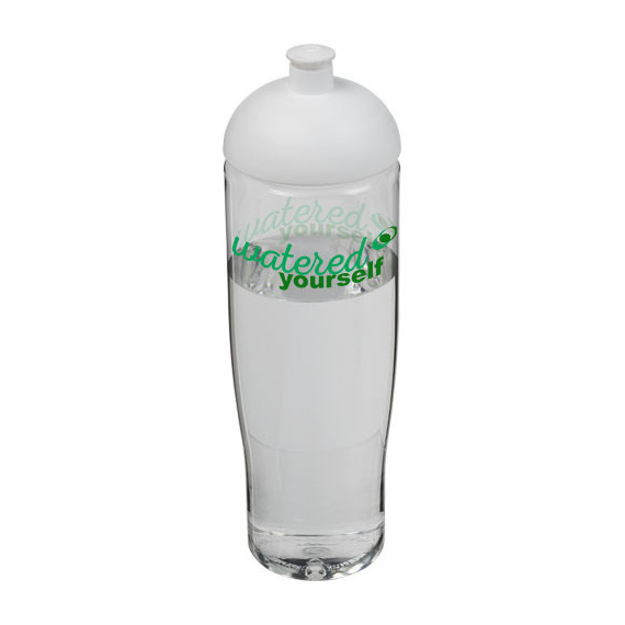 Bouteille publicitaire de sport H2O Tempo® 700 ml avec couvercle en dôme