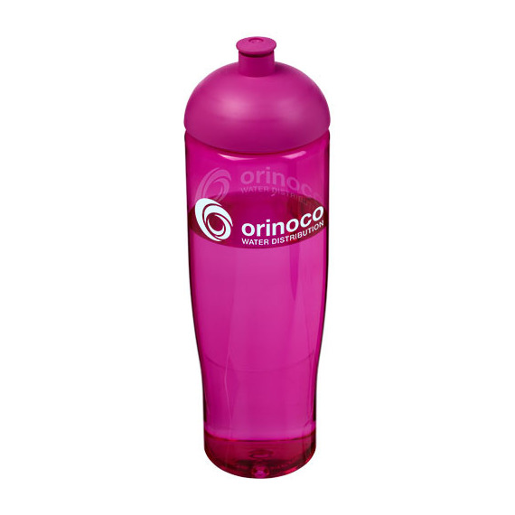 Bouteille publicitaire de sport H2O Tempo® 700 ml avec couvercle en dôme