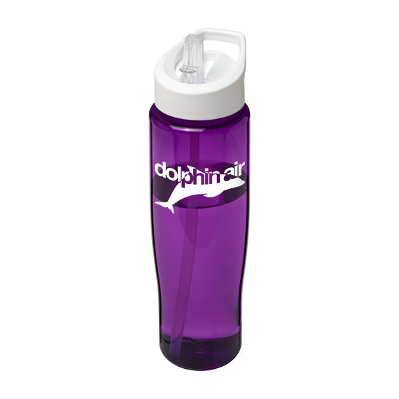 Bouteille publicitaire de sport H2O Tempo® 700 ml avec couvercle à bec verseur