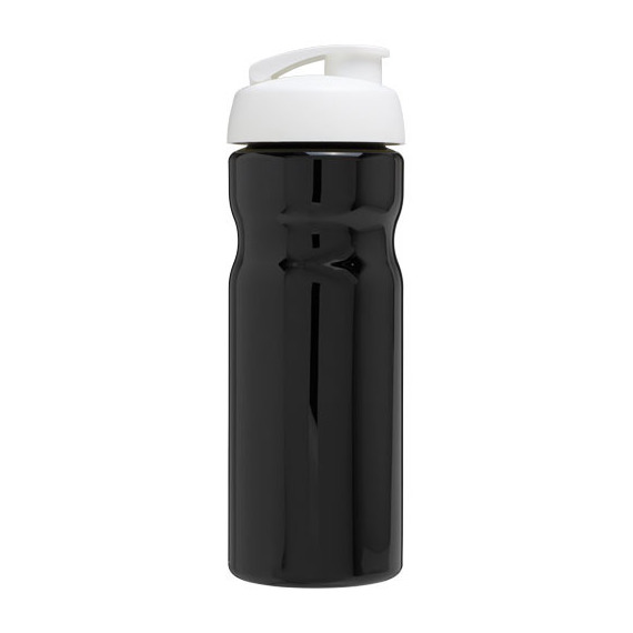 Bouteille publicitaire de sport H2O Base® 650 ml avec couvercle à clapet