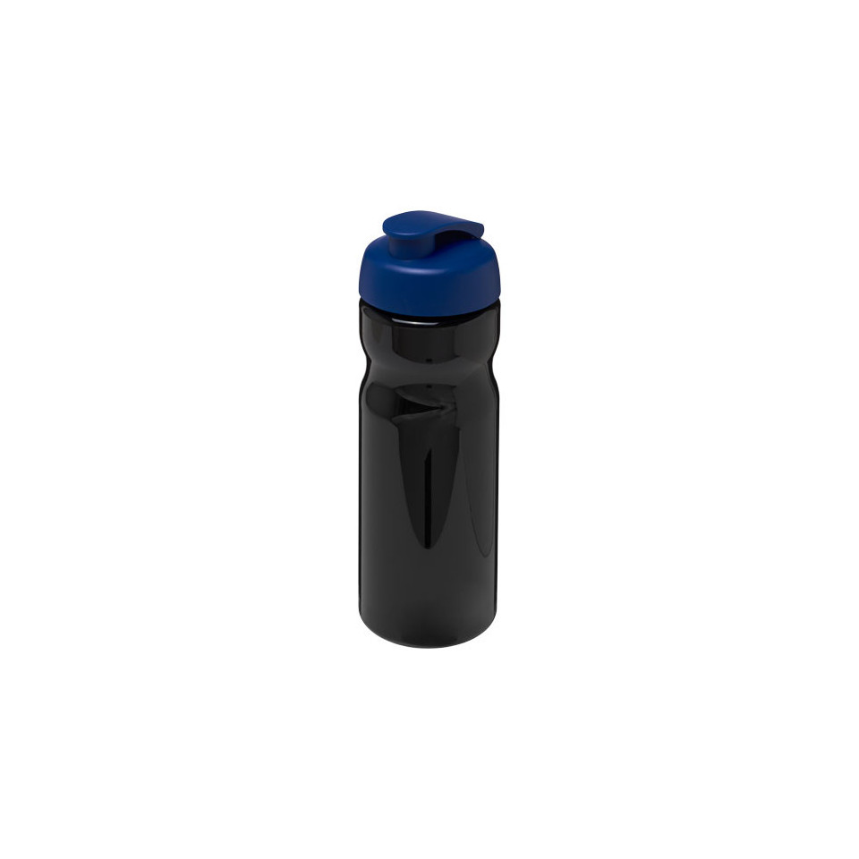 Bouteille publicitaire de sport H2O Base® 650 ml avec couvercle à clapet