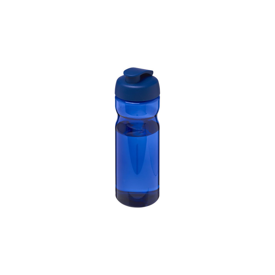 Bouteille publicitaire de sport H2O Base® 650 ml avec couvercle à clapet