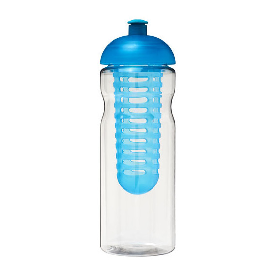 Bouteille publicitaire de sport et infuseur H2O Base® 650 ml avec couvercle dôme