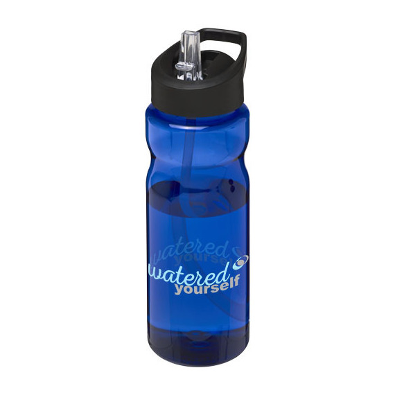 Bouteille publicitaire de sport H2O Base® 650 ml avec couvercle à goulot